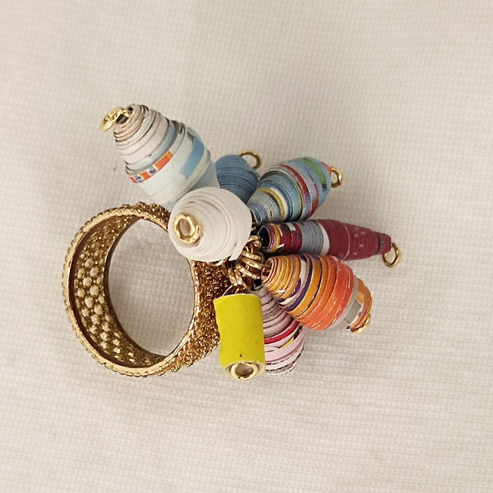 Anello Petalo Vivo - Gioielli fatti a mano