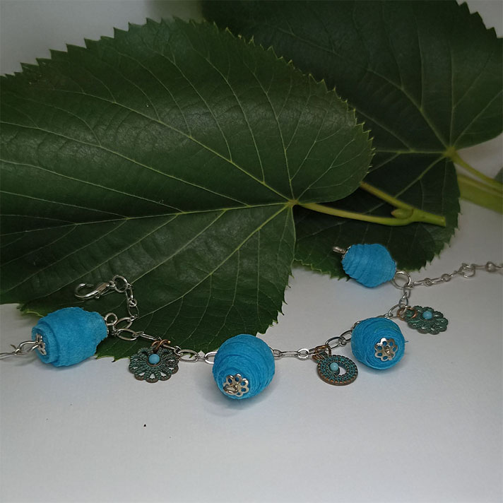 Bracciale Azzurro CieloGioielli fatti a mano