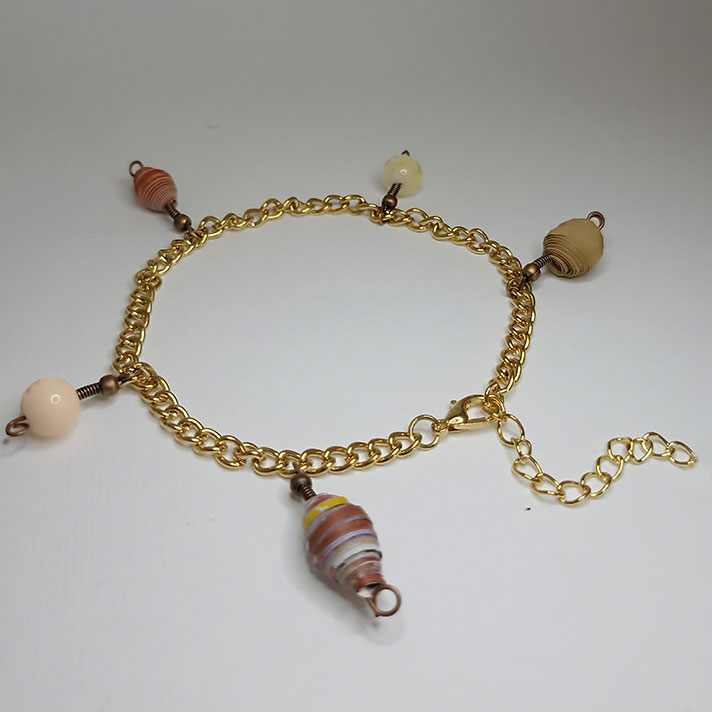 Bracciale Gocce di CartaGioielli fatti a mano