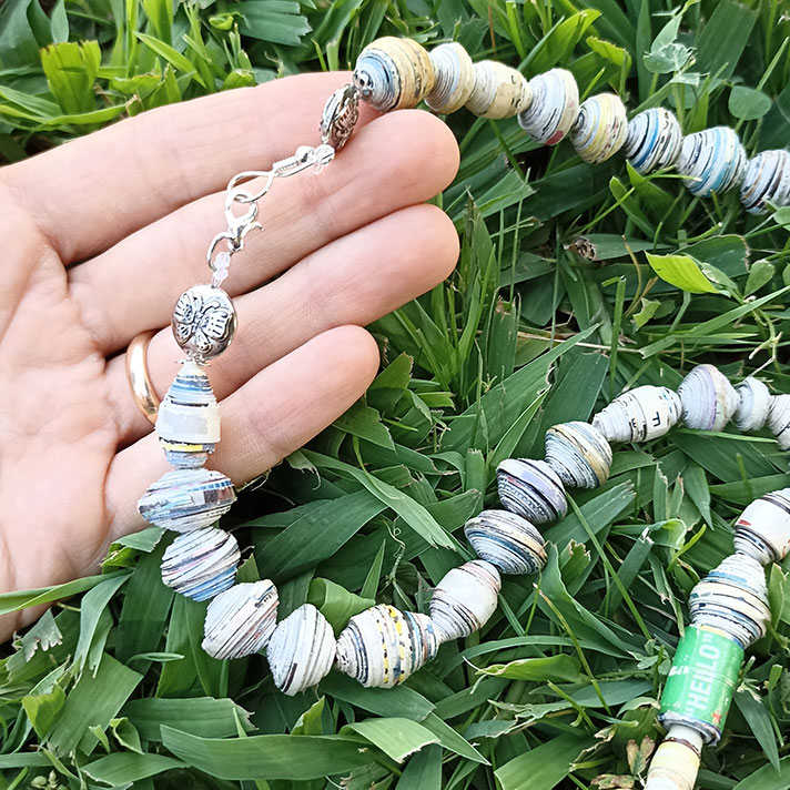 Collana Carta Incantata - Gioielli fatti a mano