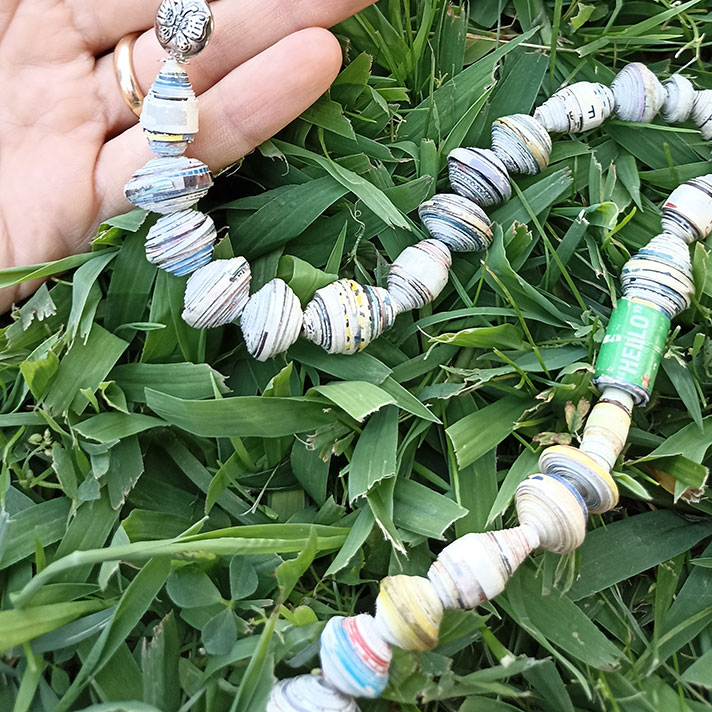 Collana Carta Incantata - Gioielli fatti a mano