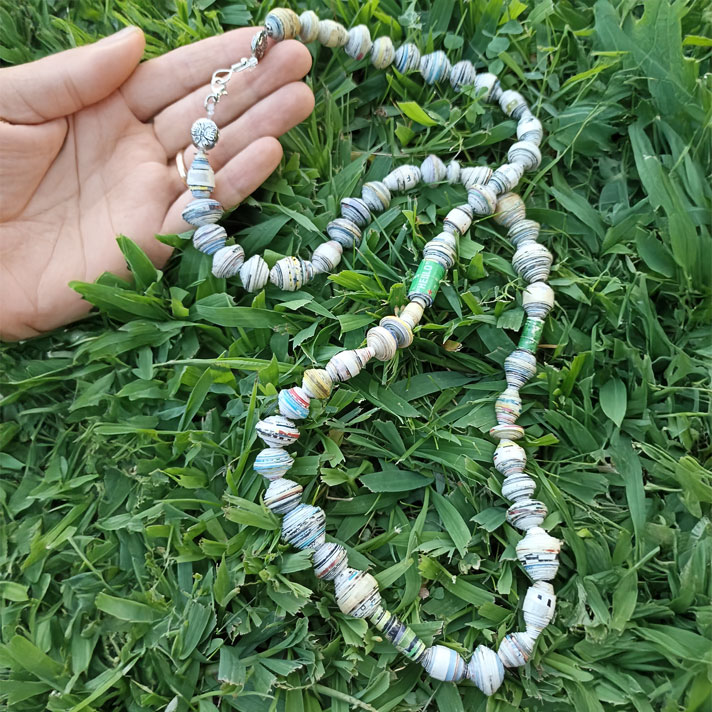 Collana Carta Incantata - Gioielli fatti a mano
