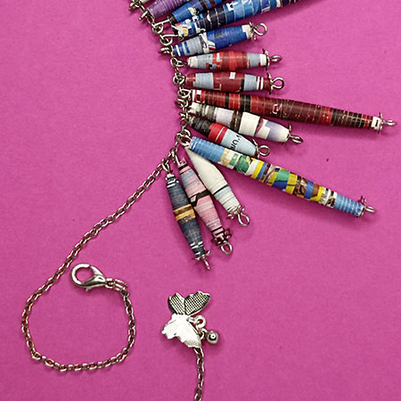 Collana Luce di Carta - Gioielli fatti a mano