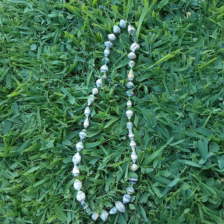 Collana Note di Carta - Gioielli fatti a mano