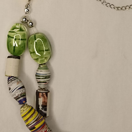 Collana Scarabei Porta Fortuna - Gioielli fatti a mano
