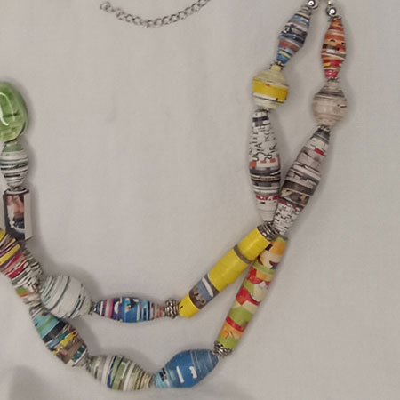 Collana Scarabei Porta Fortuna - Gioielli fatti a mano