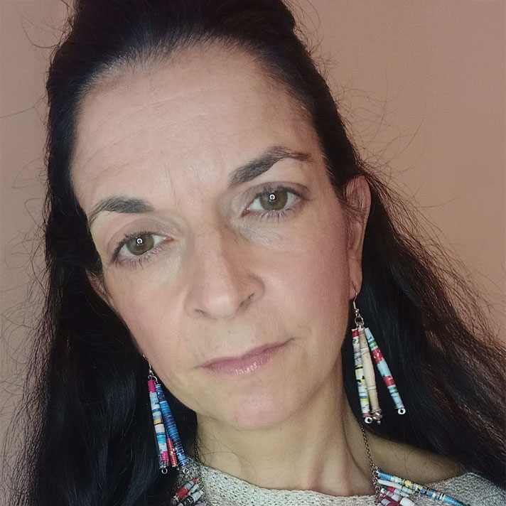 Coordinato Collana Orecchini Luce di Carta - Gioielli fatti a mano
