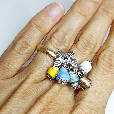 Anello Farfalla - Gioielli fatti a mano, nati dalla carta