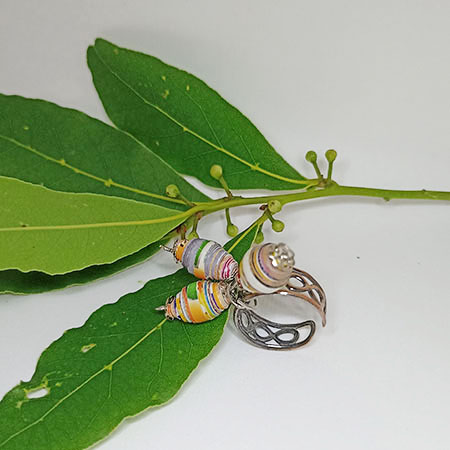 Anello Onde di Carta - Gioielli fatti a mano, nati dalla carta