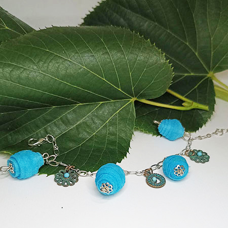 Bracciale Azzurro CieloGioielli fatti a mano