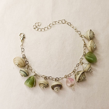Bracciale Carta Etica - Gioielli fatti a mano, nati dalla carta