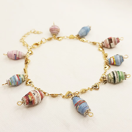 Bracciale Eco Battito - Gioielli fatti a mano, nati dalla carta