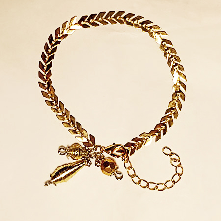 Bracciale Frecce DorateGioielli fatti a mano