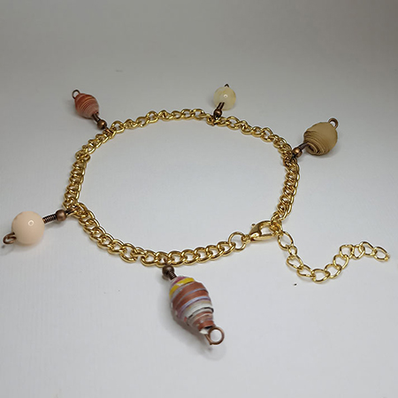 Bracciale Gocce di CartaGioielli fatti a mano