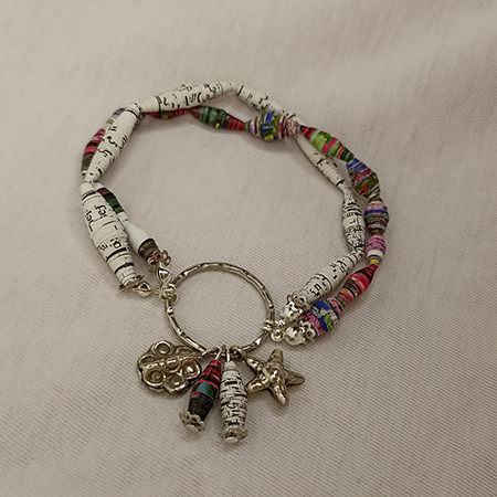 Bracciale O Portachiave - Gioielli fatti a mano, nati dalla carta