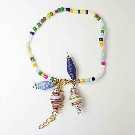 Braccialetto Bambina Mille Colori - Gioielli fatti a mano, nati dalla carta