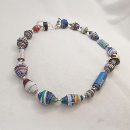 Collana Carta in Festa - Gioielli fatti a mano, nati dalla carta