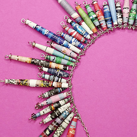 Collana Luce di Carta - Gioielli fatti a mano, nati dalla carta