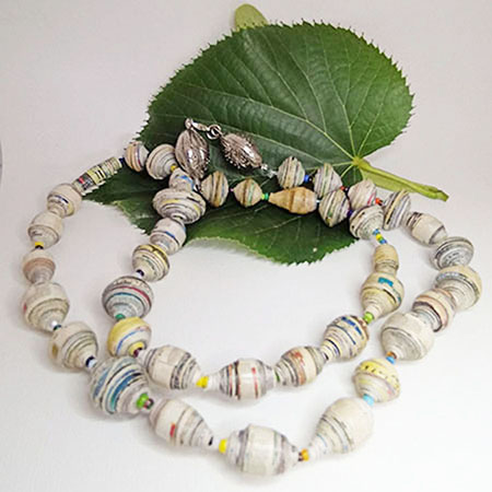 Collana Note di Carta - Gioielli fatti a mano, nati dalla carta