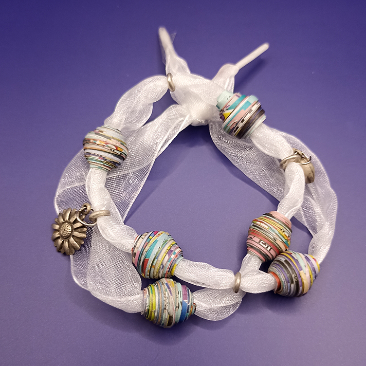 Collana o Bracciale Argento Vintage - Gioielli fatti a mano, nati dalla carta