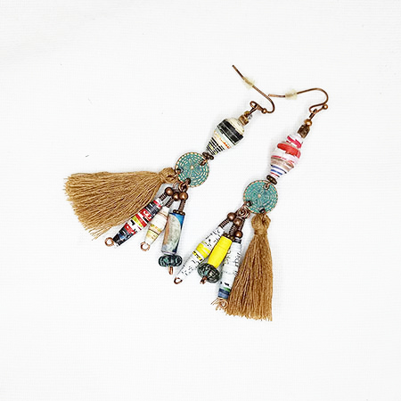 Orecchini Anima di Carta - Gioielli fatti a mano, nati dalla carta