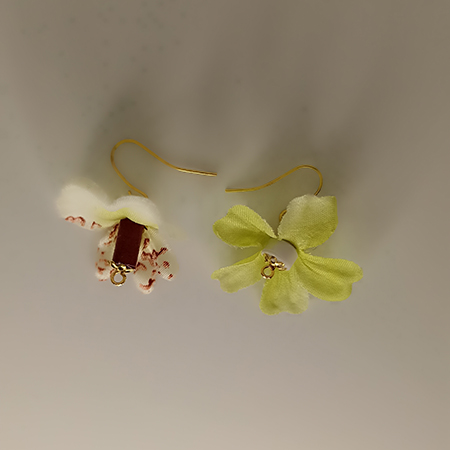 Orecchini Orchidea - Gioielli fatti a mano, nati dalla carta