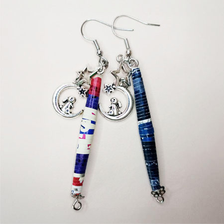 Orecchini Polvere di Sogno - Gioielli fatti a mano, nati dalla carta