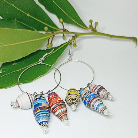 Orecchini Sogno di Perla - Gioielli fatti a mano, nati dalla carta